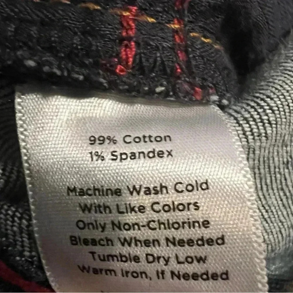 Talbots Signature Bootcut Denim Jeans Womens Size 8 Petite 29 Waist Dark Wash - Picture 6 of 6